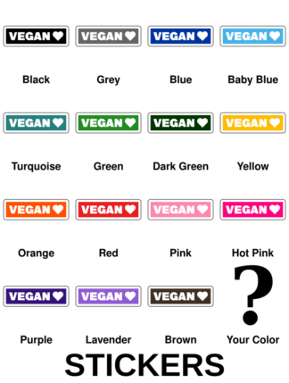 Vegan Stickers
